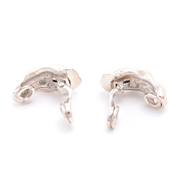 エルメス イヤリング レディース ツイスト シルバー SV925 HERMES 中古