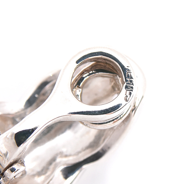 エルメス イヤリング レディース ツイスト シルバー SV925 HERMES 中古