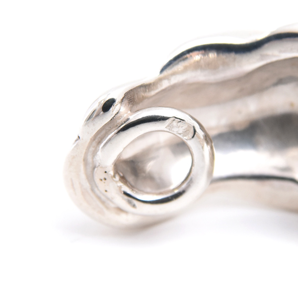 エルメス イヤリング レディース ツイスト シルバー SV925 HERMES 中古