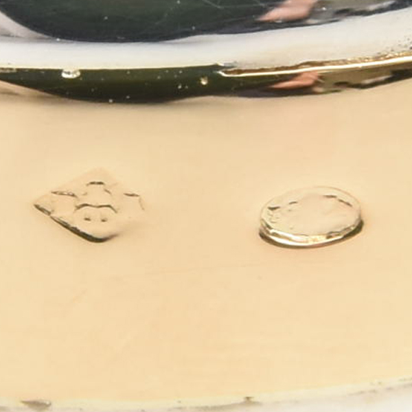 エルメス 指輪 レディース モリス 3Pダイヤモンド リング 14号 シルバー ゴールド HERMES SV925×750YG 中古