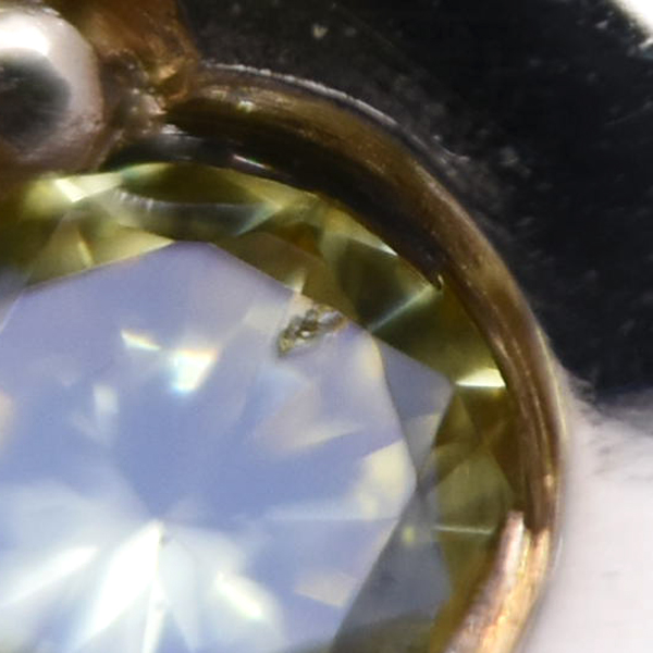 ティファニー ネックレス レディース オープンハート イエローダイヤ ネックレス ゴールド TIFFANY 750YG 中古