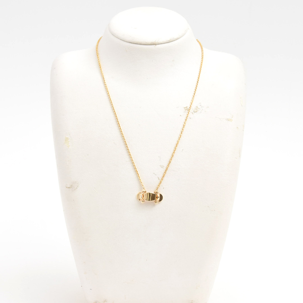 ルイヴィトン ネックレス レディース スタンドバイミー ネックレス イエローゴールド Louis Vuitton 750YG 中古