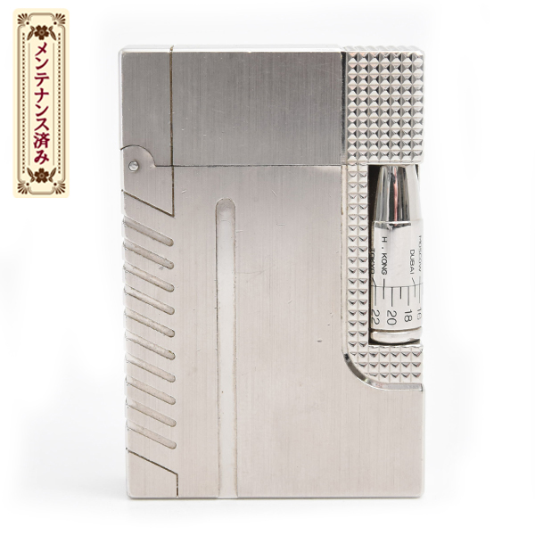 エステーデュポン ローラガスライター ギャッツビー 007 ジェームズ・ボンド メンテナンス済み シルバー S.T.Dupont 中古