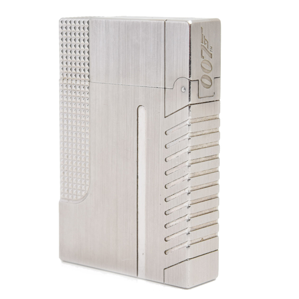 エステーデュポン ローラガスライター ギャッツビー 007 ジェームズ・ボンド メンテナンス済み シルバー S.T.Dupont 中古