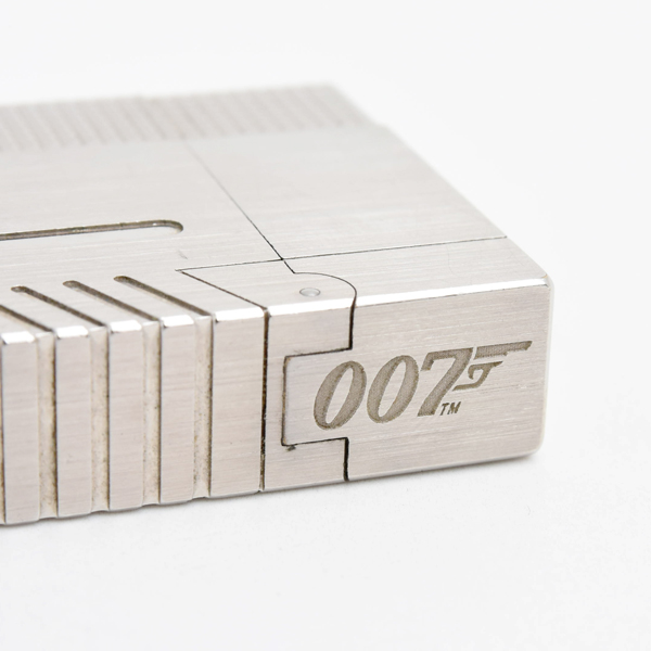 エステーデュポン ローラガスライター ギャッツビー 007 ジェームズ・ボンド メンテナンス済み シルバー S.T.Dupont 中古