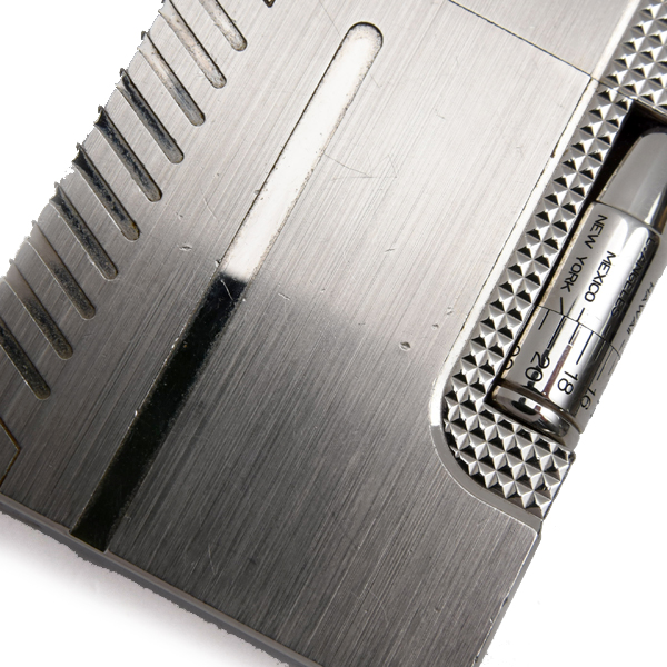 エステーデュポン ローラガスライター ギャッツビー 007 ジェームズ・ボンド メンテナンス済み シルバー S.T.Dupont 中古