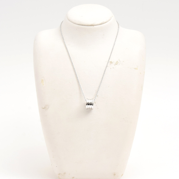 ブルガリ ネックレス レディース ビー ゼロワン B-ZERO1 ネックレス BVLGARI 750WG 中古
