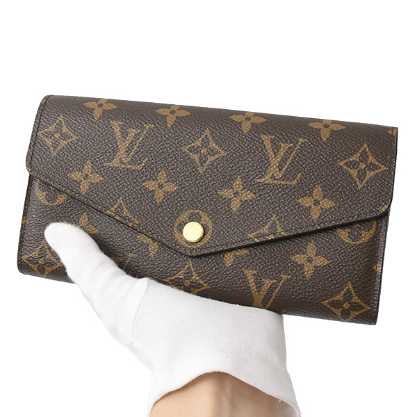 ルイヴィトン 財布 レディース モノグラム ポルトフォイユサラ 長財布 コクリコ Louis Vuitton M62236 中古