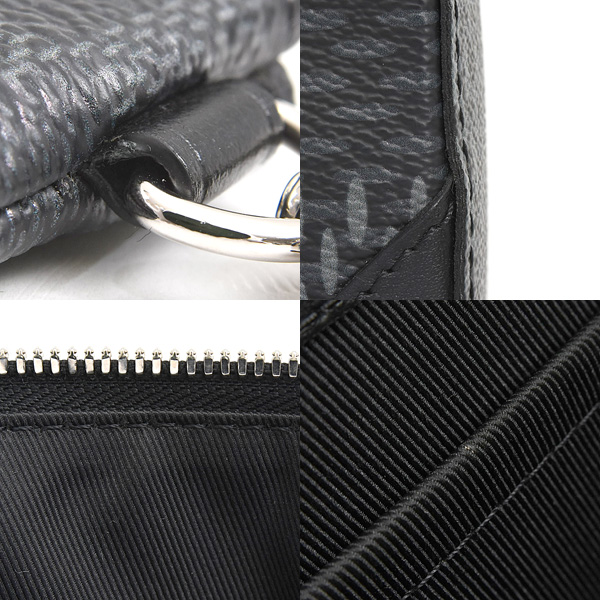 ルイヴィトン バッグ メンズ トリオメッセンジャー ダミエグラフィット 3D ショルダーバッグ Louis Vuitton N50017 中古