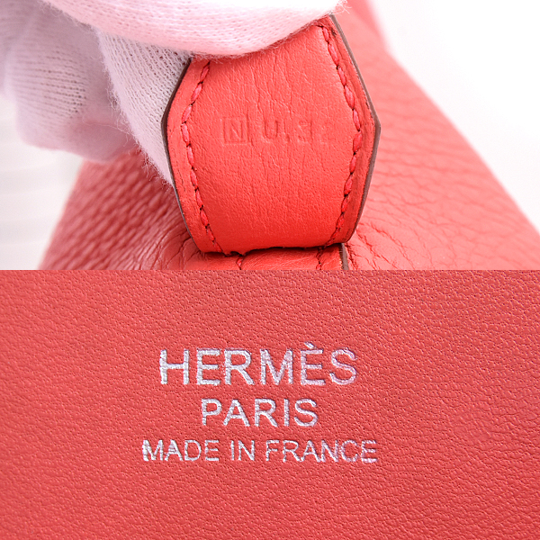 エルメス バッグ レディース ボリード31 2WAY ハンドバッグ □N刻 ブーゲンビリア レッド系 トリヨンクレマンス HERMES 中古