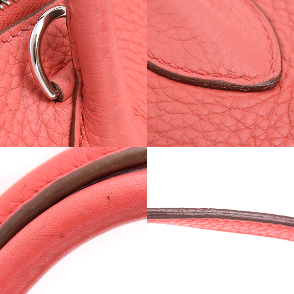 エルメス バッグ レディース ボリード31 2WAY ハンドバッグ □N刻 ブーゲンビリア レッド系 トリヨンクレマンス HERMES 中古