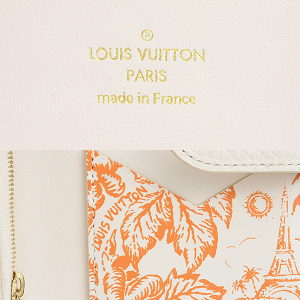 ルイヴィトン 財布 レディース ヴェルティカル ウォレット コンパクト 二つ折り財布 トリヨンレザー ホワイト系 Louis Vuitton M11169 中古