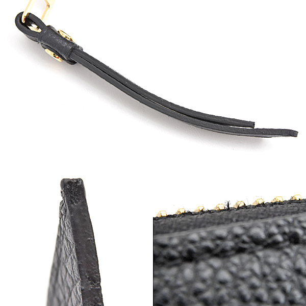 ルイヴィトン 財布 レディース モノグラムアンプラント ジッピーウォレット ブラックベージュ 長財布 Louis Vuitton M80481 中古