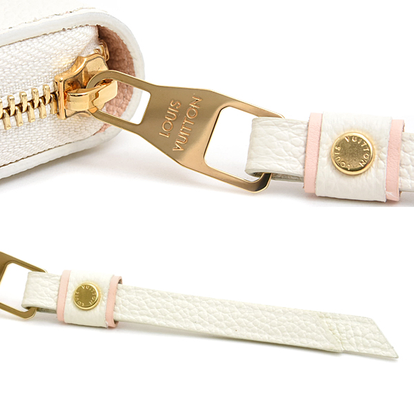 ルイヴィトン 財布 レディース モノグラムアンプラント ジッピーウォレット 長財布 ベージュ系 ピンク系 M81914 Louis Vuitton 未使用展示品