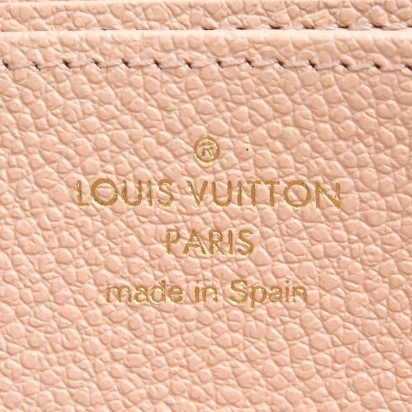 ルイヴィトン 財布 レディース モノグラムアンプラント ジッピーウォレット 長財布 ベージュ系 ピンク系 M81914 Louis Vuitton 未使用展示品
