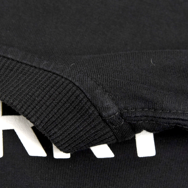 バーバリー ロゴプリントTシャツ 半袖 オーバーサイズ コットン Sサイズ ブラック 2024SS BURBERRY 中古