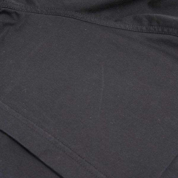 バーバリー ロゴプリントTシャツ 半袖 オーバーサイズ コットン Sサイズ ブラック 2024SS BURBERRY 中古