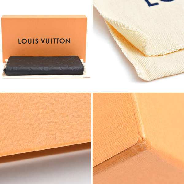 ルイヴィトン 財布 メンズ モノグラムシャドウ ジッピーウォレット ホリゾンタル ロングウォレット ブラック Louis Vuitton M80333 中古