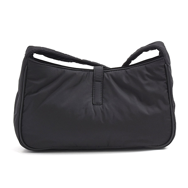 サンローラン バッグ レディース カサンドラ LE 5 A 7 ル・サンカセット ワンショルダーバッグ ナイロン ブラック SAINT LAURENT 733294 中古