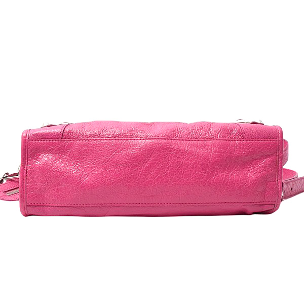 バレンシアガ バッグ レディース クラシックシティ 2WAYショルダーバッグ レザー ローズピンク 431621 中古