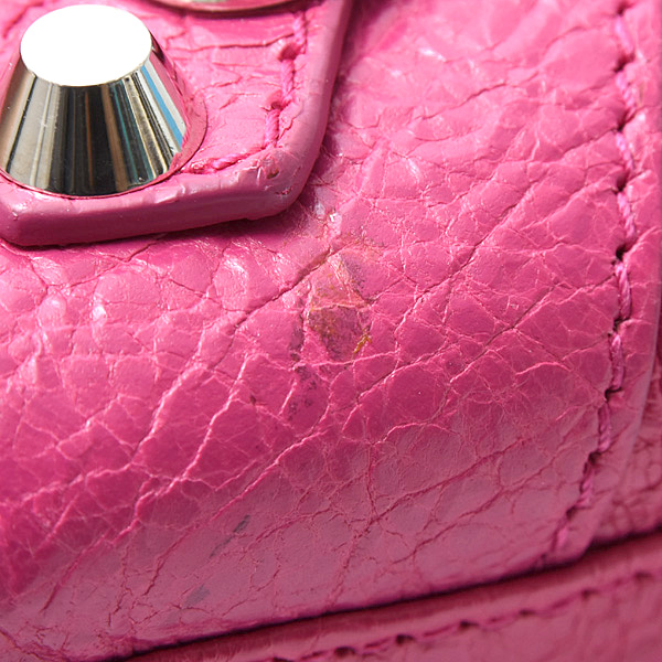 バレンシアガ バッグ レディース クラシックシティ 2WAYショルダーバッグ レザー ローズピンク 431621 中古