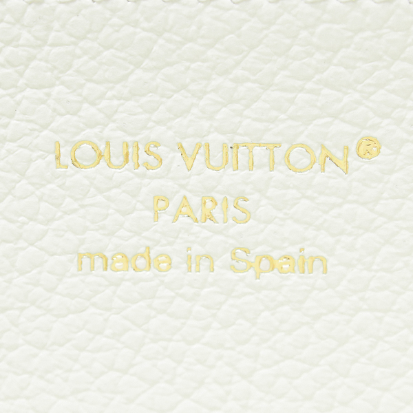 ルイヴィトン 財布 レディース モノグラムアンプラント ジッピーウォレット ミルキーホワイト ブルー Louis Vuitton M28131 未使用展示品