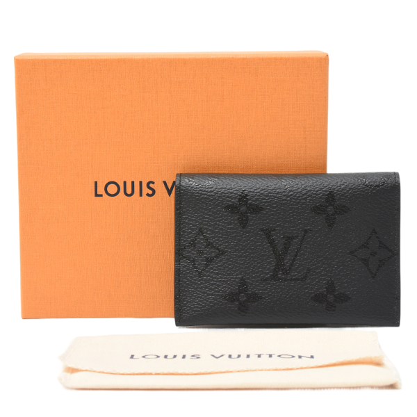 ルイヴィトン カードケース メンズ カードケース ポルト カルトスリム モノグラムミッドナイト Louis Vuitton M26733 未使用展示品