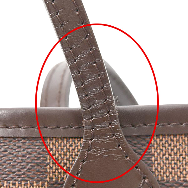 ルイヴィトン バッグ レディース ダミエ ネヴァーフルPM トートバッグ 旧型 Louis Vuitton N51109 中古