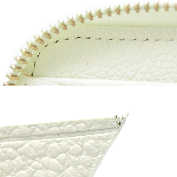 ルイヴィトン 財布 レディース モノグラムアンプラント ジッピーウォレット ミルキーホワイト ブルー Louis Vuitton M28131 未使用展示品