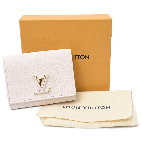 ルイヴィトン 財布 レディース ポルトフォイユカプシーヌ ミニウォレット タイニー Louis Vuitton M29048 未使用展示品