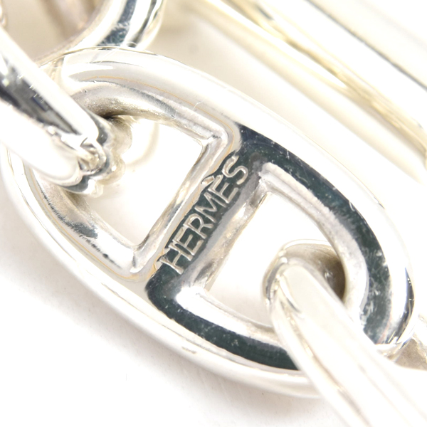 エルメス ネックレス ユニセックス シェーヌダンクル GM ネックレス 29コマ シルバー HERMES SV925 中古