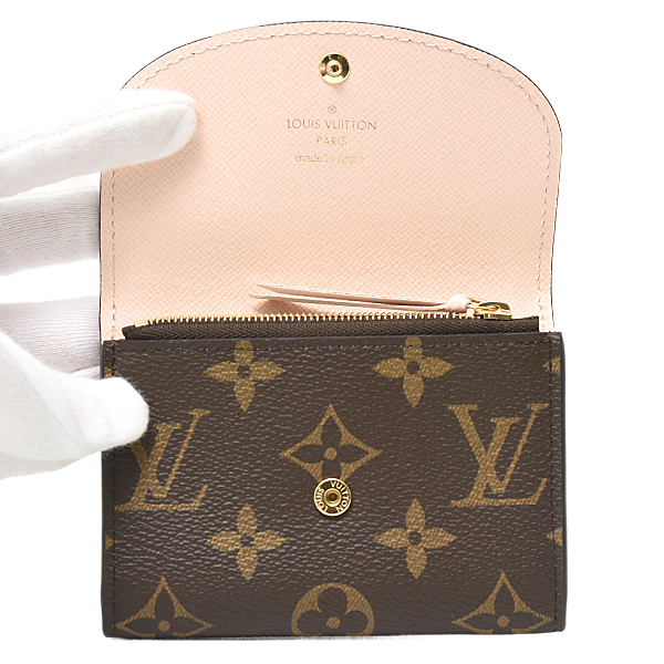 ルイヴィトン 財布 レディース モノグラム ポルトモネ ロザリ ピンクオパール Louis Vuitton M83600 未使用展示品