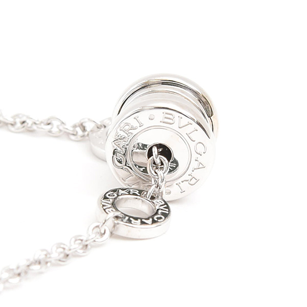 ブルガリ ブレスレット レディース ビーゼロワン エレメント ブレス B-ZERO1 ホワイトゴールド BVLGARI 750WG 中古