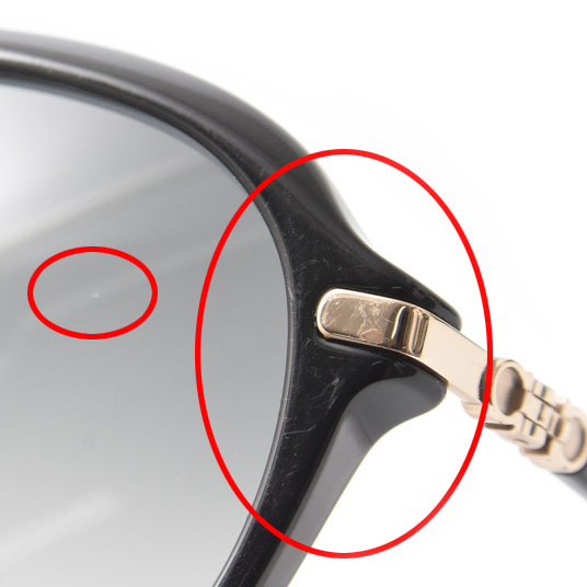 フェラガモ サングラス レディース サルヴァトーレフェラガモ ブルーグレーグラデーション プラスチック ブラック Ferragamo SF1002SA 001 中古