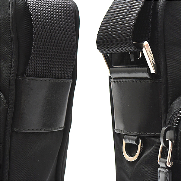プラダ バッグ レディース メンズ VELA SPORT ナイロン ショルダーバッグ NERO PRADA BT0169 中古