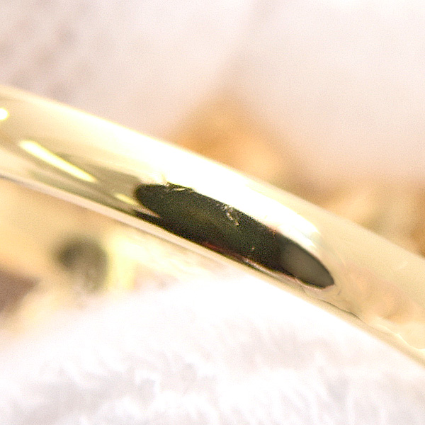 ミキモト 指輪 レディース リボンモチーフ 3P ダイヤモンド リング 実測12号 イエローゴールド D0.06ct MIKIMOTO K18 中古