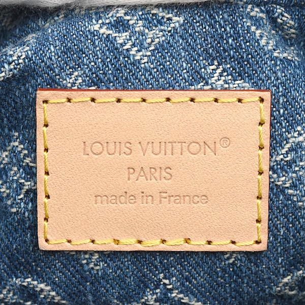 ルイヴィトン バッグ レディース モノグラムデニム ポシェットバレー ハンドバッグ ブルー Louis Vuitton M13571 中古