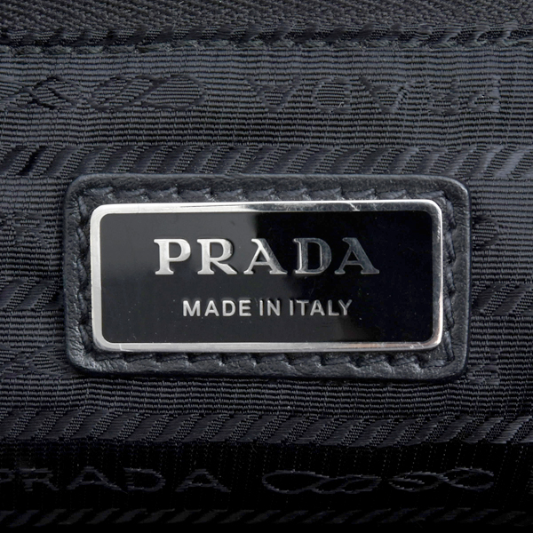 プラダ バッグ レディース メンズ ヴィッテロダイノ ショルダー レザー グレー PRADA 2VH165 中古