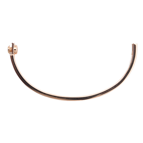 カルティエ ブレス レディース ラブブレス 片側のみ 半分 16～17サイズ ピンクゴールド Cartier 750PG 中古