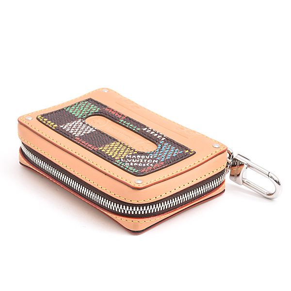 ルイヴィトン 小物 メンズ LVバーズ・ダミエ バッグチャーム・LVテープ チャーム ブラウン マルチ Louis Vuitton M02431 未使用展示品