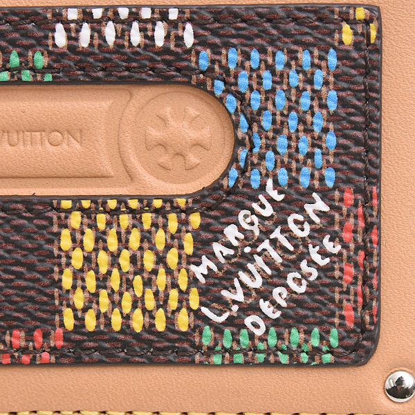 ルイヴィトン 小物 メンズ LVバーズ・ダミエ バッグチャーム・LVテープ チャーム ブラウン マルチ Louis Vuitton M02431 未使用展示品