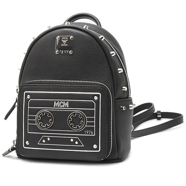 エムシーエム バッグ レディース トップハンドルバッグ バックパック リュック ブラック MCM 中古