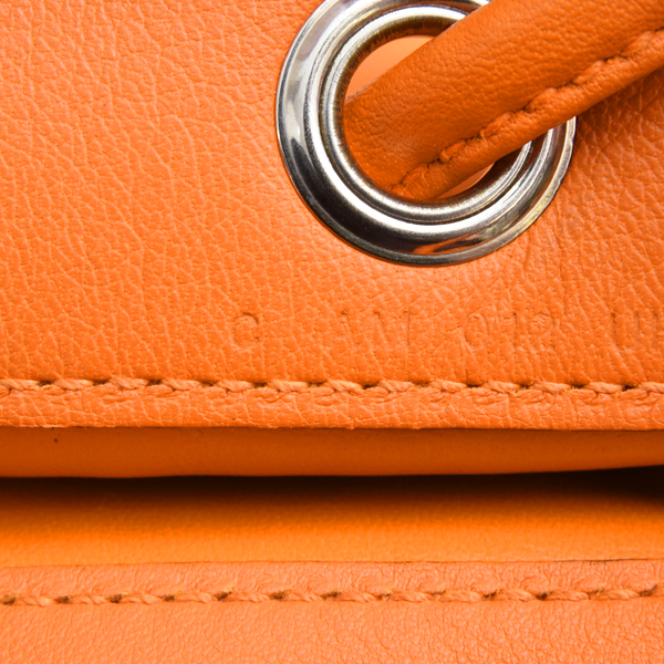 エルメス バッグ レディース サックアリーヌ ミニ ヴォースイフト C刻印 オレンジ HERMES 中古