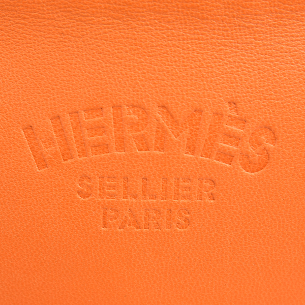 エルメス バッグ レディース サックアリーヌ ミニ ヴォースイフト C刻印 オレンジ HERMES 中古