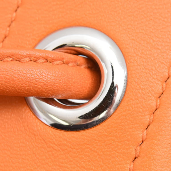エルメス バッグ レディース サックアリーヌ ミニ ヴォースイフト C刻印 オレンジ HERMES 中古