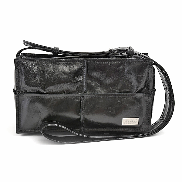 メゾンマルジェラ バッグ レディース MM6 ショルダーバッグ 3WAY カーフ ブラック エムエムシックス Maison Margiela SB5WD0031 中古