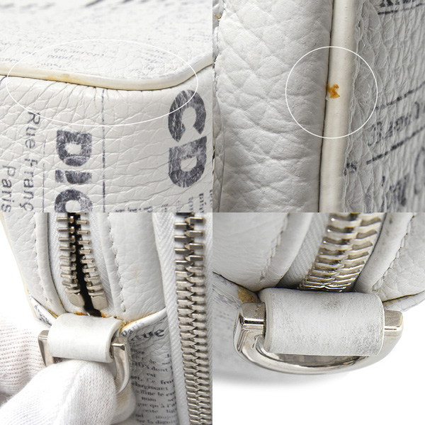 クリスチャンディオール バッグ レディース ショルダーポーチ ダニエルアーシャムコラボ ホワイト Christian Dior 中古