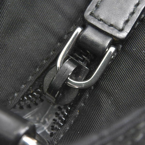 プラダ レディース メンズ テスート ハンドバッグ ショルダーバッグ 2WAY ナイロン ブラック 1BG867 PRADA 中古