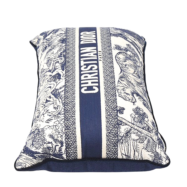 クリスチャンディオール ブランド小物 レディース レクタンギュラー クッション トワル ドゥ ジュイ Christian Dior 中古