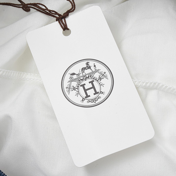 エルメス ブランド小物 ユニセックス コットン クッション カザック 枕 ネイビー×オークル×オレンジ HERMES 中古